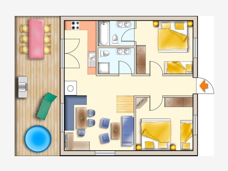 Luxury Chalets Wiesenruh Bichlbach Zewnętrze zdjęcie