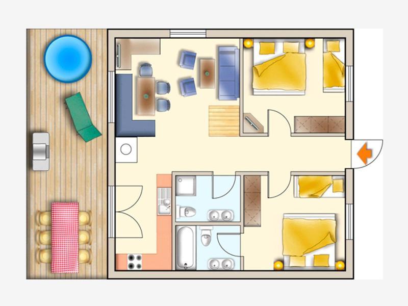 Luxury Chalets Wiesenruh Bichlbach Zewnętrze zdjęcie